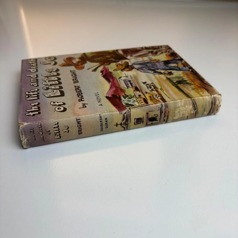 Signed 1st Edition‎ The Life And Death Of Little Jo Robert Bright 1944 HCDJ